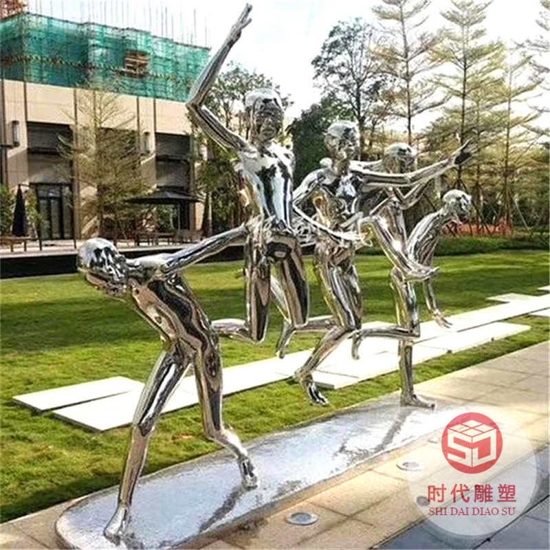 大型玻璃鋼雕塑定制戶外景觀幾何鹿不銹鋼雕塑熊廣場(chǎng)商業(yè)美陳擺件