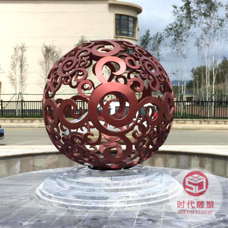 定制不銹鋼大型雕塑廣場(chǎng)紅色精神堡壘校園景觀戶外主題公園擺件