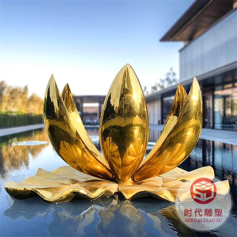 大型不銹鋼雕塑廠家戶外城市園林景觀創(chuàng)意地標(biāo)建筑發(fā)光月亮雕塑