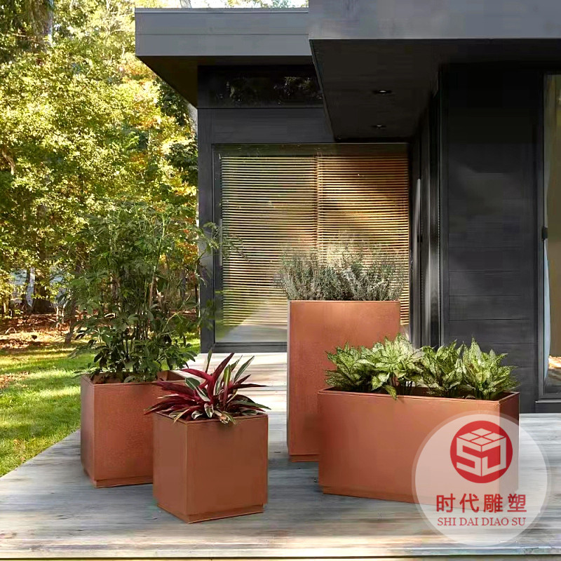 廠家直銷(xiāo)玻璃鋼花箱方形花箱組合花箱現(xiàn)貨市政花箱戶(hù)外大花箱廠家