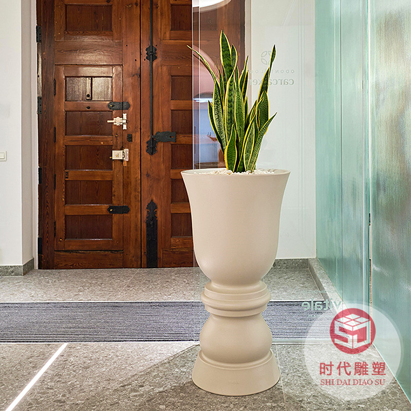 卡通小兔子花缸戶(hù)外庭院花園林別墅花盆園藝裝飾小品動(dòng)物雕塑擺件