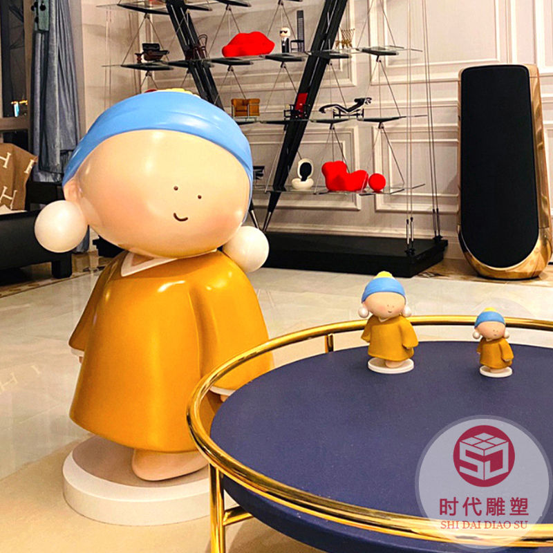 定制玻璃鋼卡通雕塑泡沫雕塑商場(chǎng)美陳道具戶(hù)外大型景觀雕塑廠家