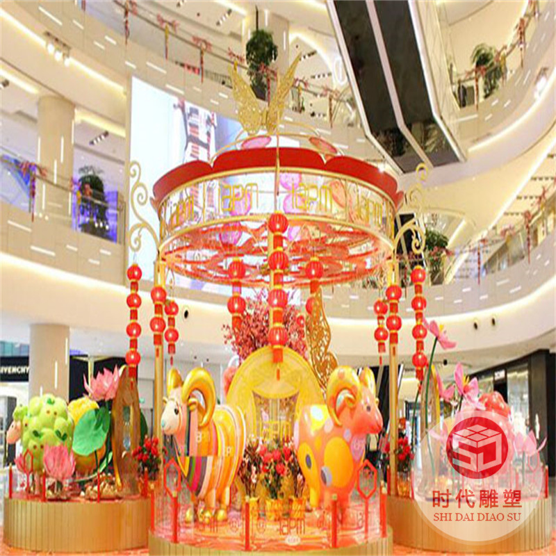 商場(chǎng)美陳裝飾