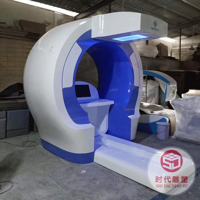 玻璃鋼智能機(jī)器人殼體人工AI服務(wù)設(shè)備外殼FRP酒店餐廳仿生送餐機(jī)