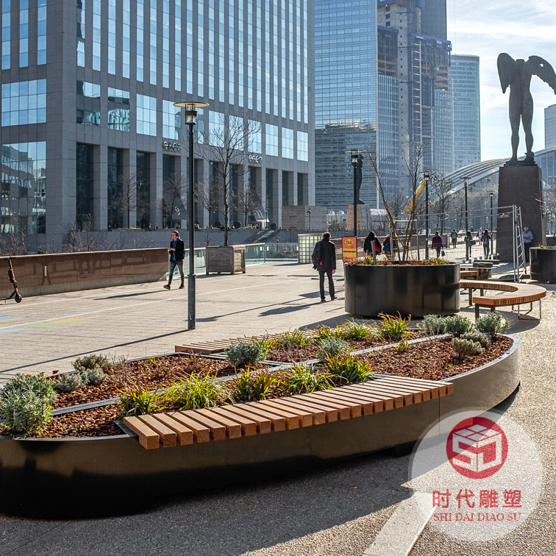戶(hù)外玻璃鋼樹(shù)池座椅定制園林景觀花壇商場(chǎng)公園休息區(qū)異形長(zhǎng)條坐凳