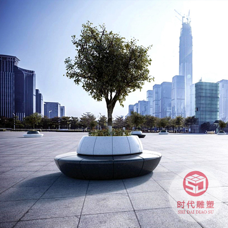 定制室內(nèi)外玻璃鋼樹(shù)池坐凳異形休閑座椅園林景觀創(chuàng)意花壇商場(chǎng)休息